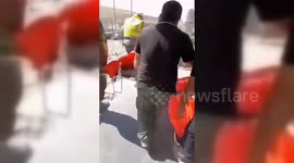 Lebanon: Lebanese Paramedics Caught In Airstrikes