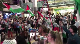 Japan: Protesters marched in Hachiko Square, Tokyo, in solidarity with Palestine