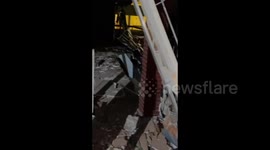 One dead as 10-story hotel collapses in Argentine beach town