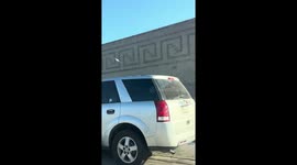 Fleeing Hit And Run Car Flips After Running Red Light