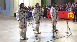 A look at Shenzhou-19 manned spaceship launch in 100 seconds