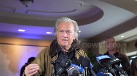 US: Press conference by Steve Bannon