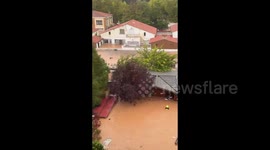 Spain: Woman And Pets Rescued In Utiel