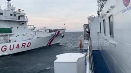 Philippine Coast Guard largest ship arrives in storm-stricken province to deliver aid
