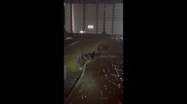 Flood rescue efforts underway at Sedaví bridge in Valencia