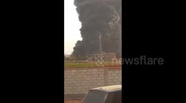 Lebanon: Footage captures the moment of Israeli airstrikes targeting the city of Baalbek and multiple areas nearby in eastern Lebanon