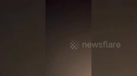Israel: An Israeli Military Helicopter Pursued Drone Over Haifa