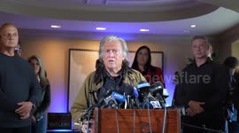 US: Press conference by Steve Bannon