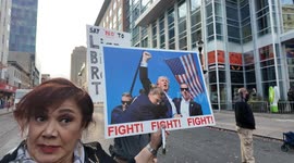 US: Trump Supporters Rally in Allentown, Pennsylvania
