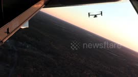 US: MV-22 Ospreys Soar Over 49th Marine Corps Marathon
