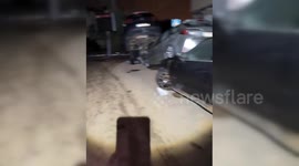 Spain: Severe Flooding in Spain Damages Hundreds of Vehicles