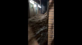 Severe flooding hits Chiva, Valencia after torrential rains