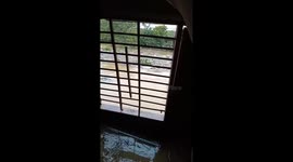 Floodwaters swept away and destroyed the belongings of people in central Vietnam