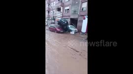 Spain Floods: Destroyed Streets In Paiporta