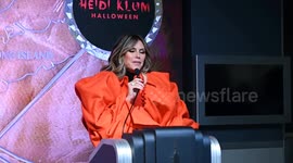 US: Heidi Klum Lights Empire State Building For Halloween