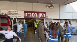 Israel: Soldiers injured by Hezbollah missiles in the North are transferred to Rambam Hospital in Haifa