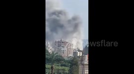Lebanon: Israel is currently bombing Al-Hawsh neighborhood, east of Tyre, Lebanon