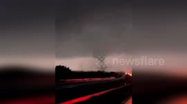 Spain: Tornado Touches Down Near Picassent Amid Spain's Deadly Flood Crisis