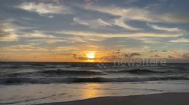 Sunday Morning Sunrise In Florida
