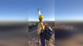US: Brush Fire Near Somis Contained Thanks to Rapid Response from Firefighters