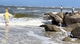 Angling at Vilano Beach Jetties