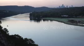 Wakeboarding at Lake Austin