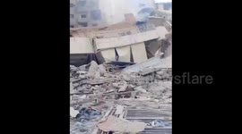 Lebanon: Devastation in the Dahieh district of Beirut following the recent Israeli airstrikes targeting civilian homes early this morning