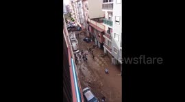 Spain Floods: Clean-Up Efforts In Paiporta