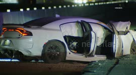 US, Los Angeles: Lancaster 1 Victim Transported After Pursuit Crash
