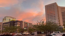 Stunning Sunrise in Downtown Phoenix