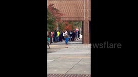 US 2024 Presidential Election – Long Lines On Day Before Last Day Of Early Voting In Virginia