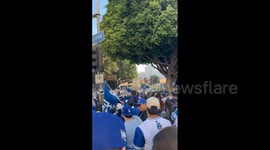 US: Hundreds Of Thousands Gather In DTLA To Celebrate Dodgers World Series Win