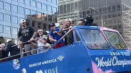 US: Hundreds Of Thousands Gather In DTLA To Celebrate Dodgers World Series Win 6