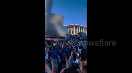 US: Hundreds Of Thousands Gather In DTLA To Celebrate Dodgers World Series Win 4