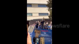 US: Hundreds Of Thousands Gather In DTLA To Celebrate Dodgers World Series Win 3