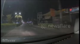 Israel: Dash-Cam recorded a direct Hezbollah rocket hit on a house in the city of Tira in Israel