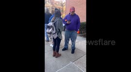 US 2024 Presidential Election – Long Lines Formed For On-Demand Voting In Bucks County, PA 2