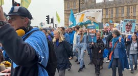 March For Clean Water.  London, UK. 03 November 2024