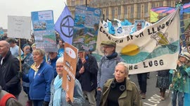 March For Clean Water.  London, UK. 03 November 2024