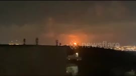Israel: Massive Explosion Near Hadera in Northern Israel