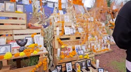 West Adams 2nd Annual Dia De Los Muertos Festival Block Party in Los Angeles, California
