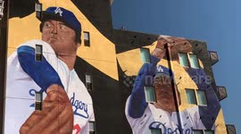 Fernando Valenzuela mural unveiling