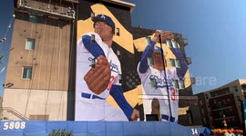 Fernando Valenzuela mural unveiling