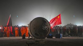 Chinese astronauts return to Earth safely