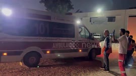Gaza: Palestine Red Crescent Society teams evacuating 21 patients from Al-Awda and Indonesian Hospitals