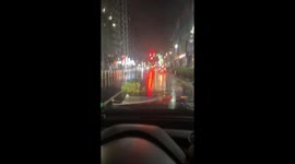 Strong winds cause chaos in Taiwan