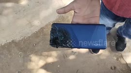 Husband killed when phone falls into hot cooking oil and explodes