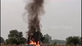 India: Indian Air Force Mig-29 Crashes Near Agra