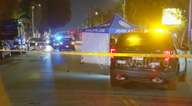 US, Los Angeles: Vermont Square Fatal Auto vs Pedestrian