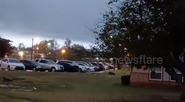 Severe Thunderstorm in Choctaw OK, USA